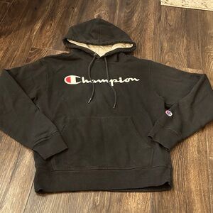 Champion Black Hoodie